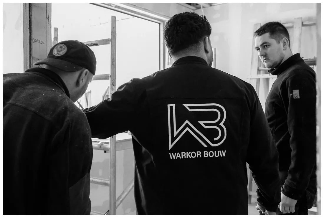 Warkor Bouw bedrijfskleding met logo